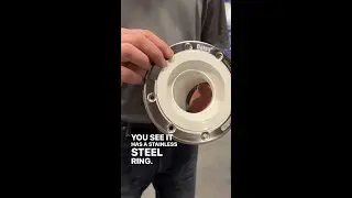 45-degree flange
