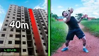 LOUD DOMINANDO A BOLA DE 40 METROS! Ft. Cartolouco e Jukanalha
