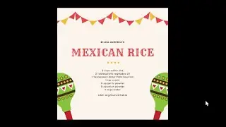Our UM Table | Mexican Rice
