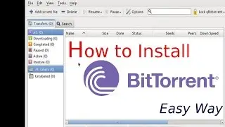 How to install torrent client in kali linux