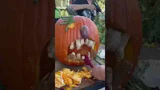 Socrates Sculpture Park Halloween Festivities: dog costume contest & pumpkin carving! #astoria #nyc