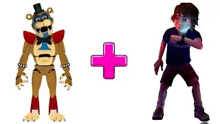GLAMROCK FREDDY + GREGORY = ??? (FNF Animation) + LOL SURPRISE