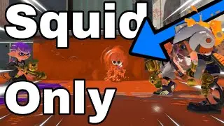 Can You Get A Kill Whilst Only Using Squid Form? | Swim Form Only | Splatoon 3 Challenges