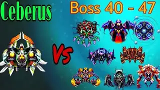 Space shooter Ceberus vs Boss 40 - 47