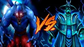 1x1 SOLO MID : Night Stalker vs Storm Spirit №4 Dota 2