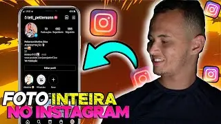 Como colocar foto inteira no perfil do (Instagram) - 2021
