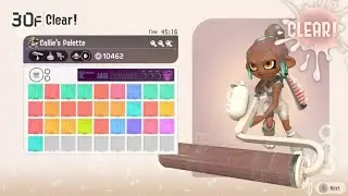 Splatoon 3 ▰ Side Order ▰ Callie's Palette Clear | No Hacks, No Vending, 1 Life