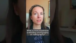 What is more expensive a wedding photography or a wedding videography?