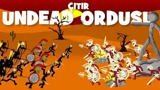 Undead Spearton Ordusu vs Kytchu - Stick War Legacy