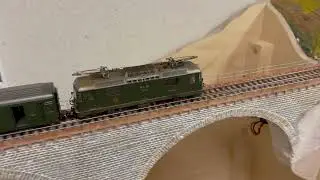 Tantermozza-Vidadukt-Überfahrt (Ge 4/4 I Thusis)