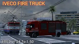 Iveco EuroFire Truck Mod For Euro Truck Simulator 2 | ETS2 v[1.24 - 1.50]
