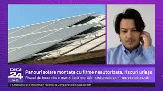 Risc incendiu panouri solare fara autorizatie ANRE