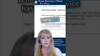 Notary Update Your Digital Certificate with Texas SOS