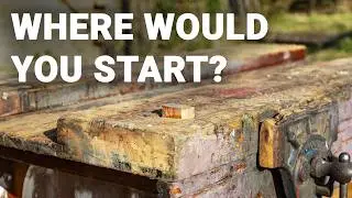 Restoring a woodworking bench - Part 1