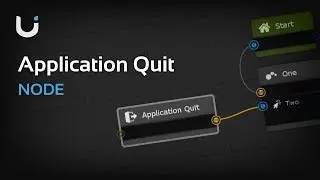 Application Quit - Node - Nody - DoozyUI - UI Management System for Unity