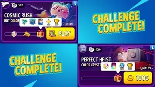 Perfect Heist Diamond Bosster Color Crystals Rainbow | Cosmic Rush Hot Color | Match Masters PVP