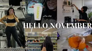 HELLO NOVEMBER 🎄 GROCERY HAUL + WEEKLY MEAL PREP FOR FATLOSS + PREPPING FOR CHRISTMAS + ORGANIZING