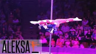 Китайский пилон. Пол Денс дети - Pole Dance - Pole Kids). Танец на китайском пилоне - Мария Грибенко