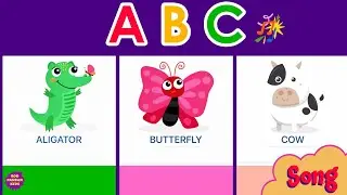 ABC Alphabet Zoo animals phonics song| Boopanpankids