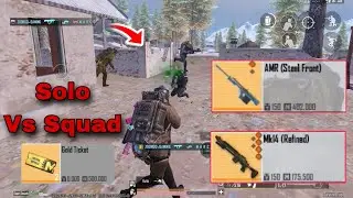 Survival Drop Enemies Droped Legendary Guns Solo Vs Squad Metro Royale PUBG