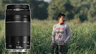 Canon 75 - 300mm Lens Portrait Photography with Canon 80D