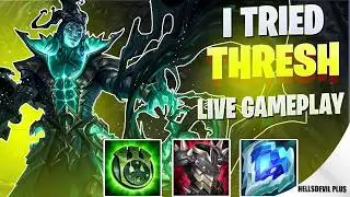 I Tried Thresh And He's INSANE! - Wild Rift HellsDevil Plus Gameplay