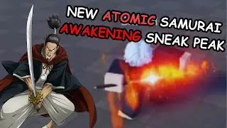 NEW Atomic Samurai SNEAK PEAKS In The Strongest Battlegrounds
