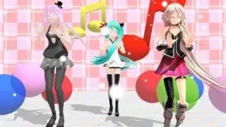 [MMD] IA, Luka Miku - You Make Me Happy.avi