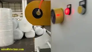 Reverse winding of 2 layer air bubble film machine made in China