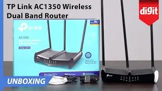 TP Link AC1350 Wireless Dual Band Router Unboxing