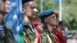 Проводы на службу в  ВДВ ДШ России Крымчан.