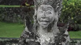 Tirta Gangga, a former royal palace in eastern Bali, Indonesia