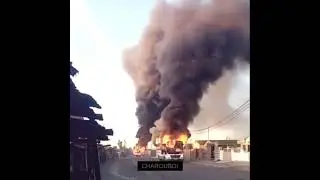 Poor South Africans burn down infrastructure as a protest!