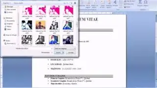 Ponerle Foto a un Curriculum Vitae
