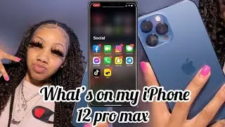 What’s on my iPhone 12 Pro Max  #whatsonmyiphone #iphone12 #2022