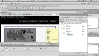 Adobe CS6 Design Web Workflow 2012 Creating a Web Site in Dreamweaver 07  Converting a Site into a T