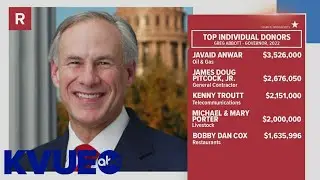 Vote Texas: 2022 governor's race fundraising totals Oct. update | KVUE