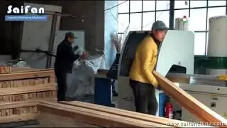 SF6060 automatic wood cross cut saw machine