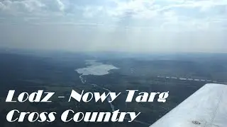 Полет в Новы-Тарг / Lodz - Nowy Targ Cross Country
