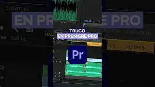 Truco en Premiere Pro para editar más rápido  