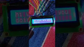 Speech to text Arduino Display LCD using Python