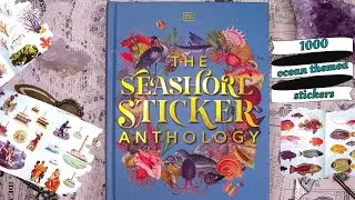 NEW The Seashore Sticker Anthology Book: 🐟 flipthrough + review (stationary haul)