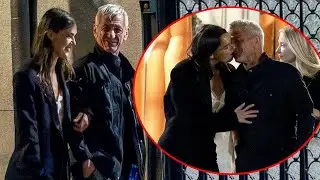 Sean Penn was spotted sharing a passionate kiss with his new girlfriend Valeria Nicov in Madrid