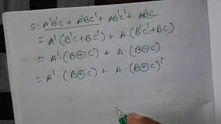 FULL ADDER || ADDER || BOOLEAN LOGIC CLASS 11 ISC ( PART 2)