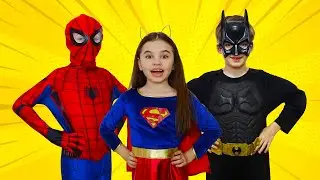 Superhero Song - Kids Songs & Nursery Rhymes by Polina Fun