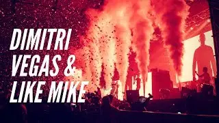 Fotografiando a Dimitri Vegas & Like Mike en Concierto (Equipo Básico)
