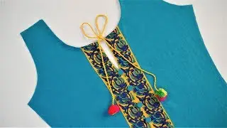 Latest Stylish Neck Design (Easy Way) Cutting And Stitching