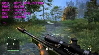 Far Cry 4 | NVIDIA GT 635M | 1366x768 | BENCHMARK