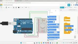 Gas Leak Detector using ARDUINO in TINKERCAD