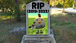 😭 Грустная История НУБА в ЧИКЕН ГАН - Тёма Chicken Gun часть 2